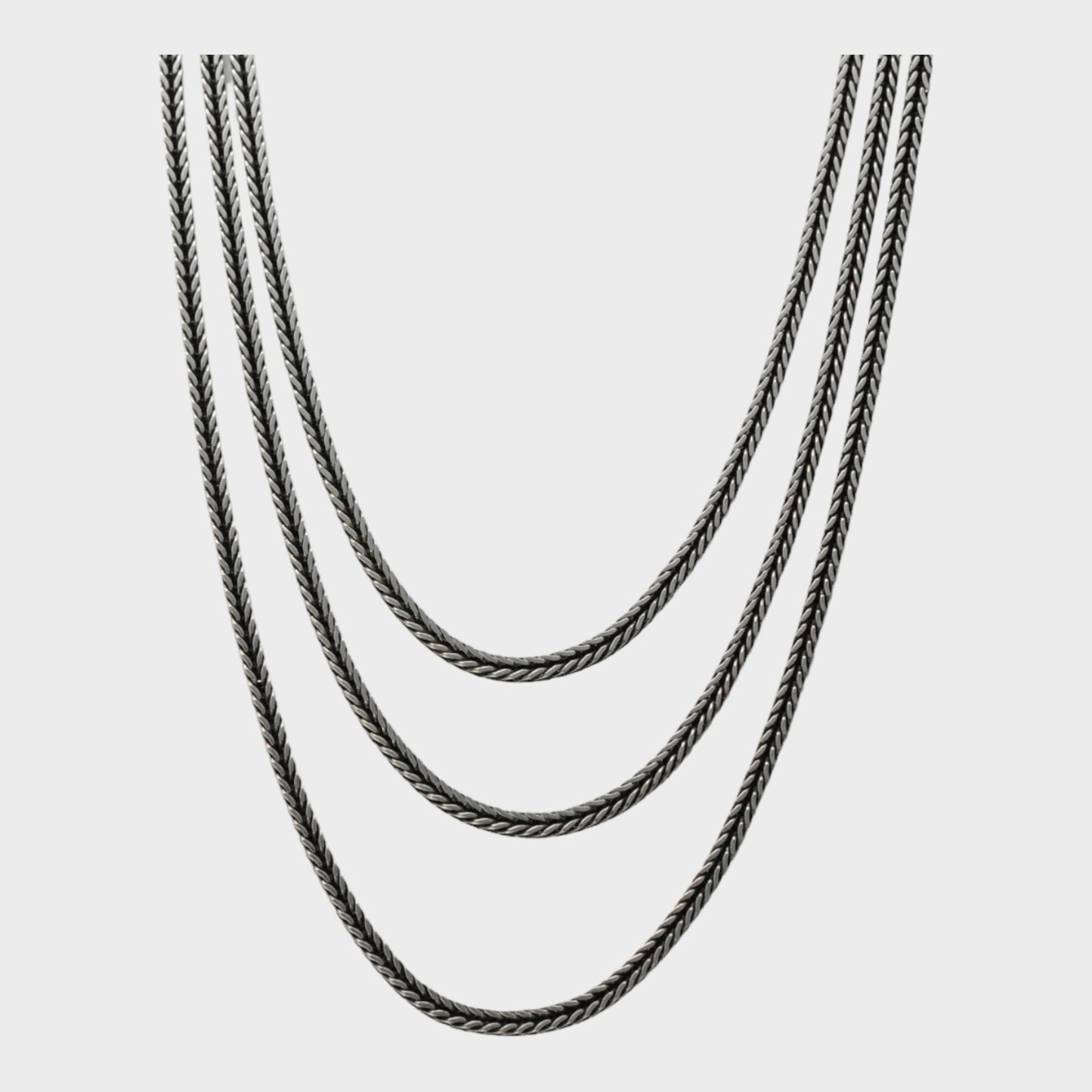 Caos Apparente Sterling Silver Chain