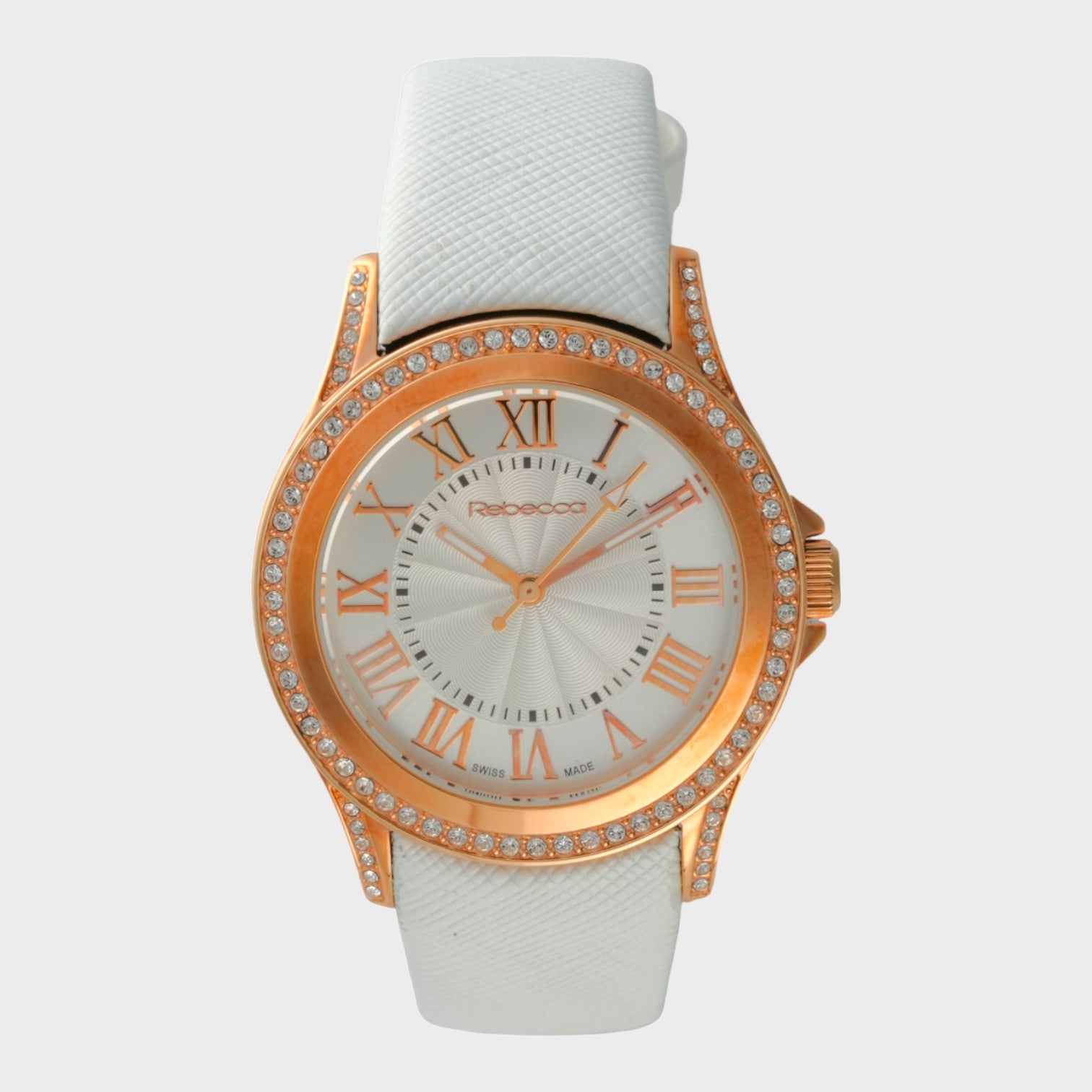 Montre Icon en or rose