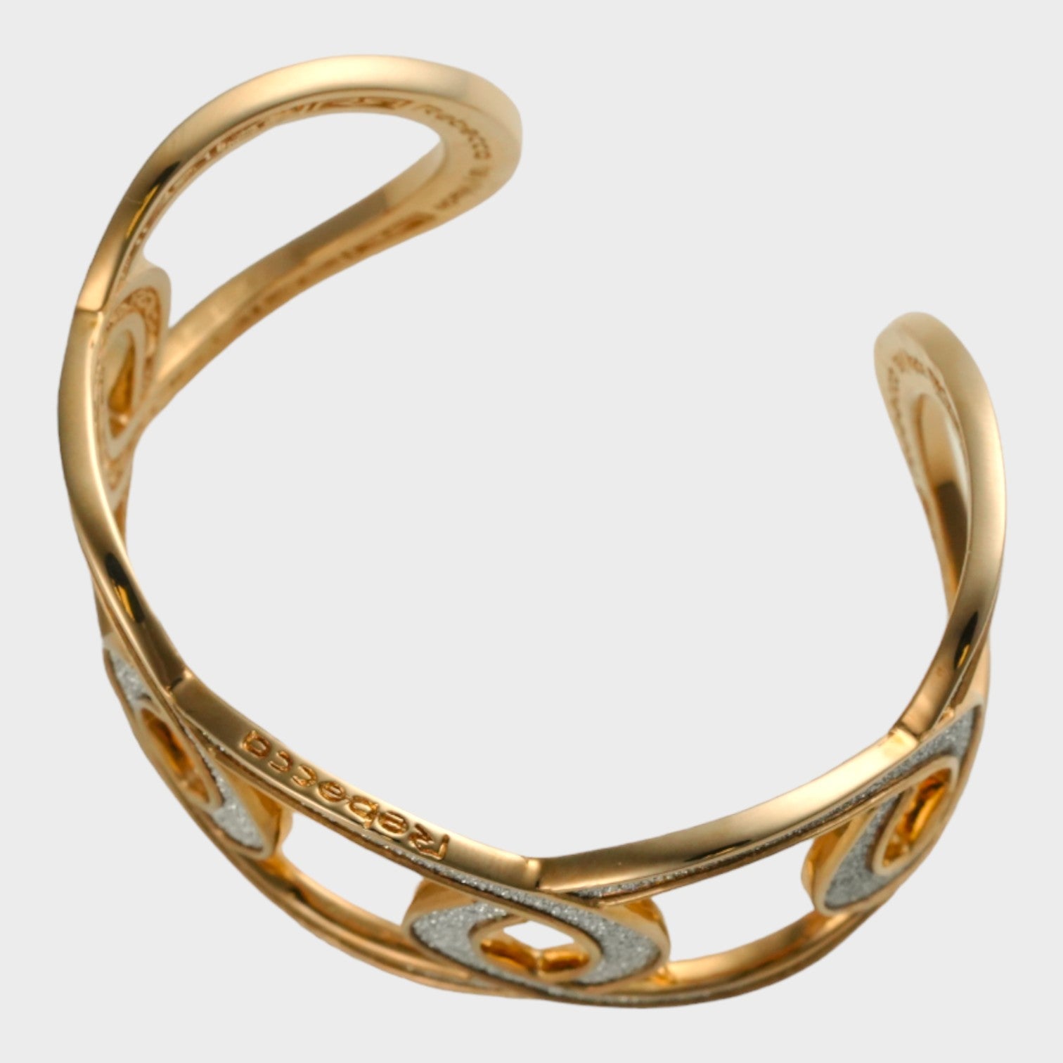 Diamond Dust Circle Cuff