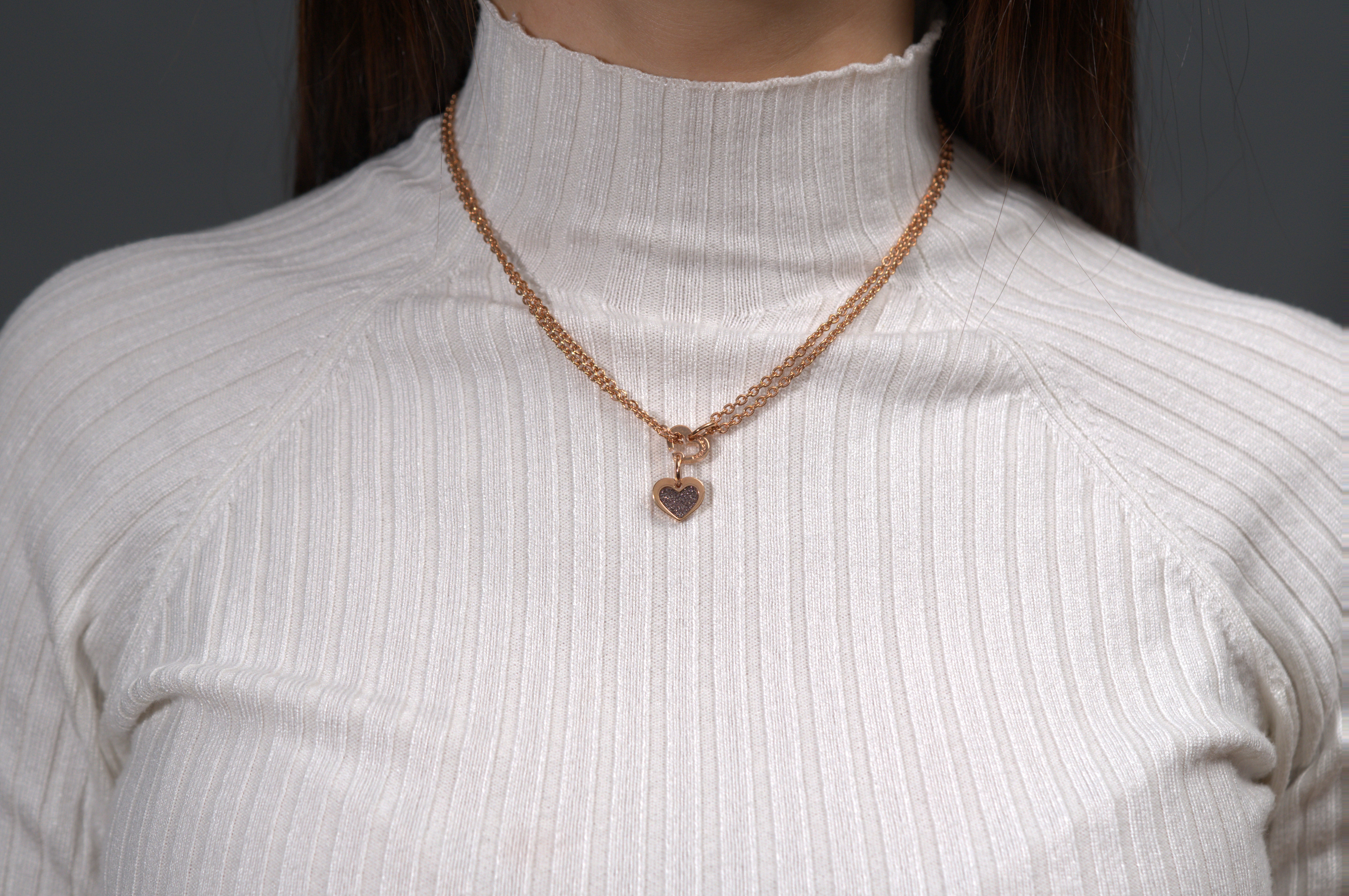 Chaîne Double Coeur
