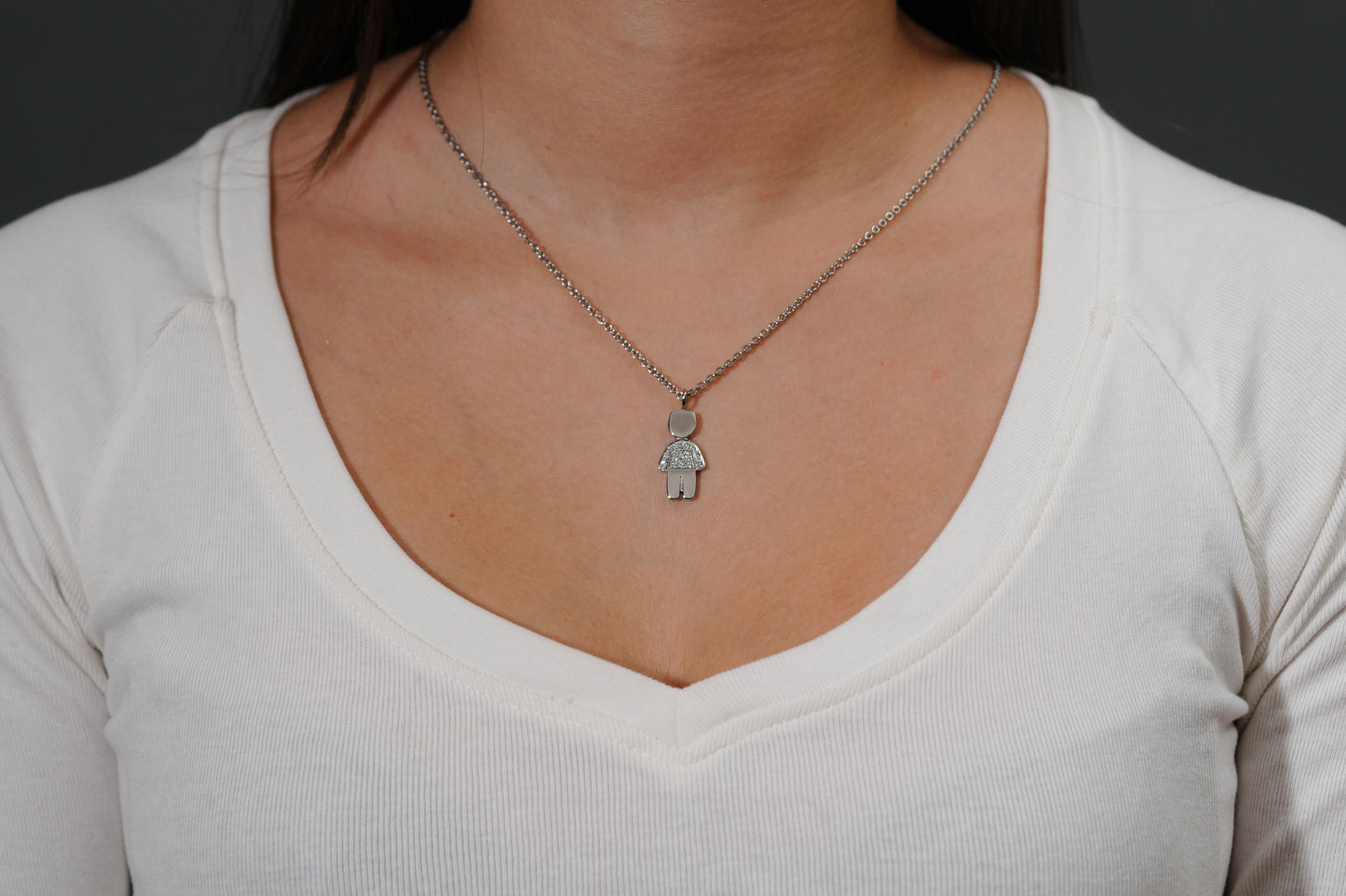 Character Boy Charm Necklace