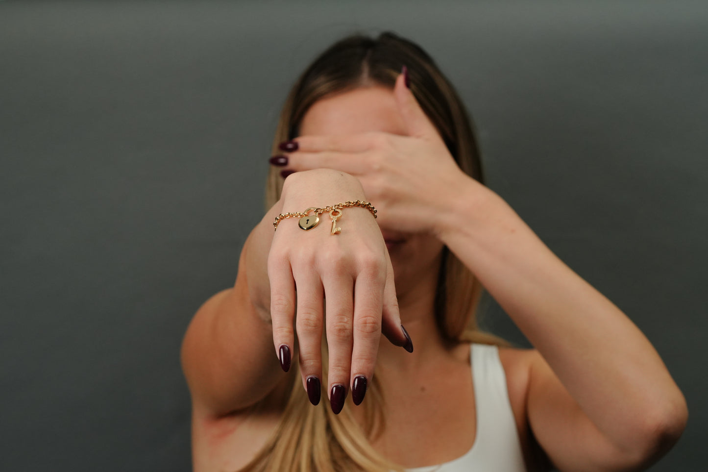 Heart Lock & Key Bracelet