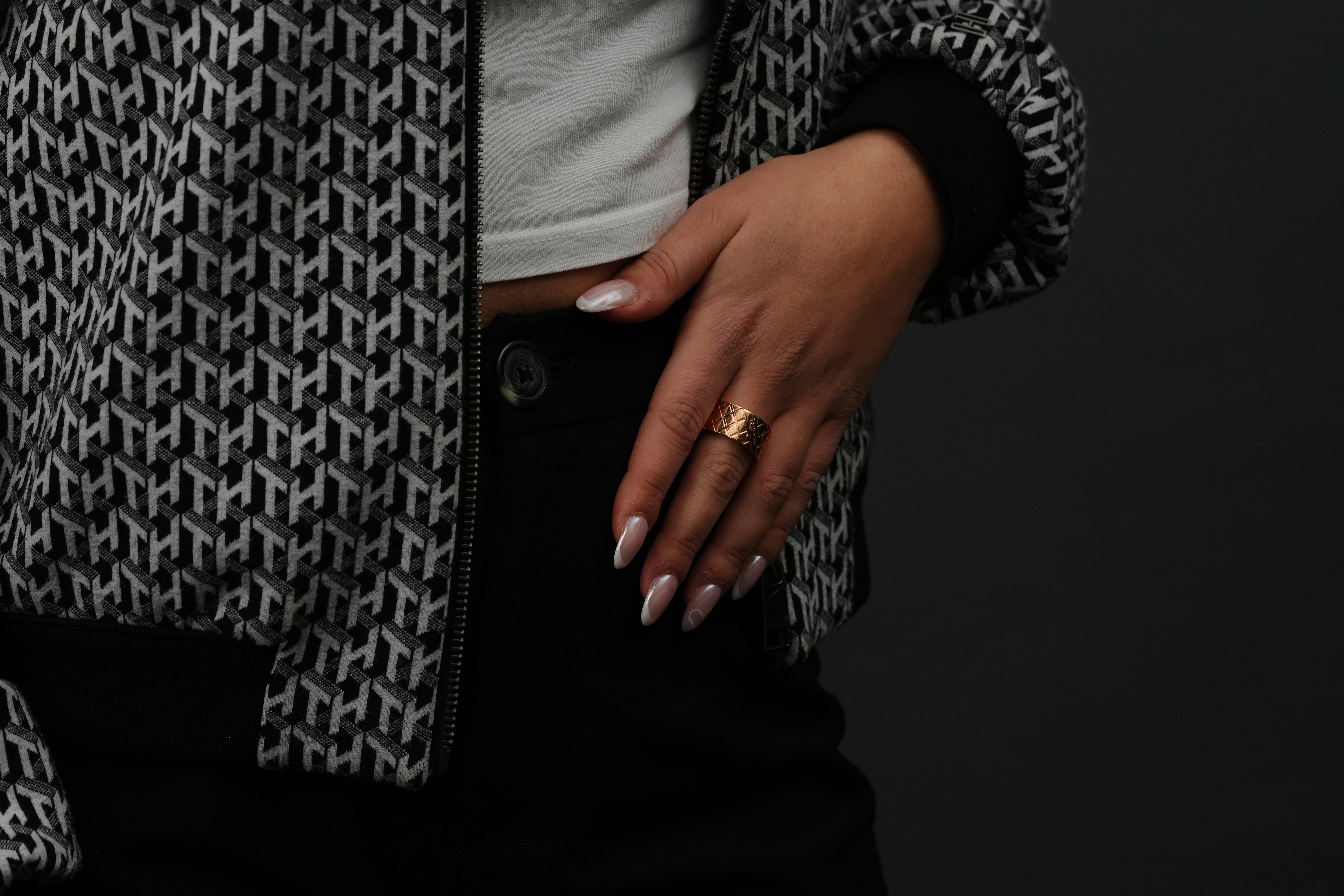 Bague à gros diamants