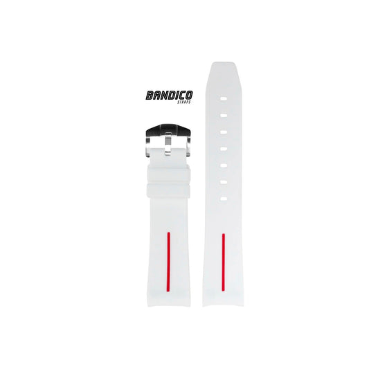 BIANCO II RUBBER STRAP C100