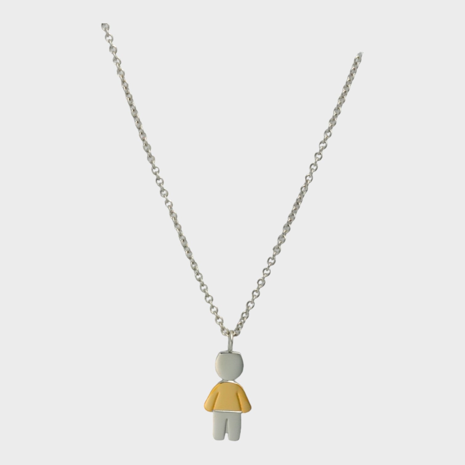 Collier à breloques personnage garçon