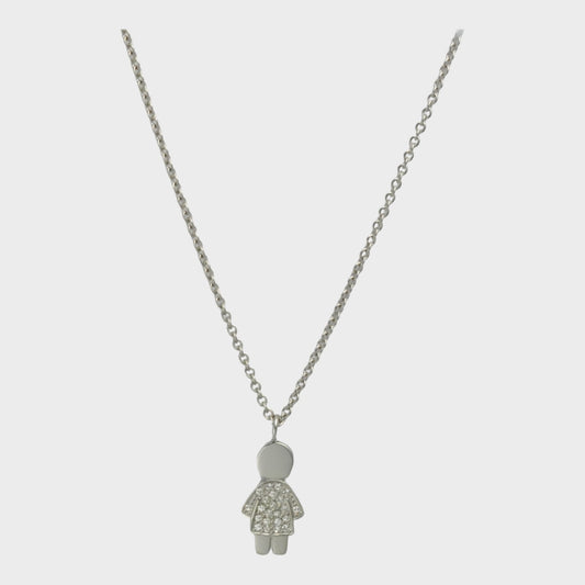 Character Girl Charm Necklace