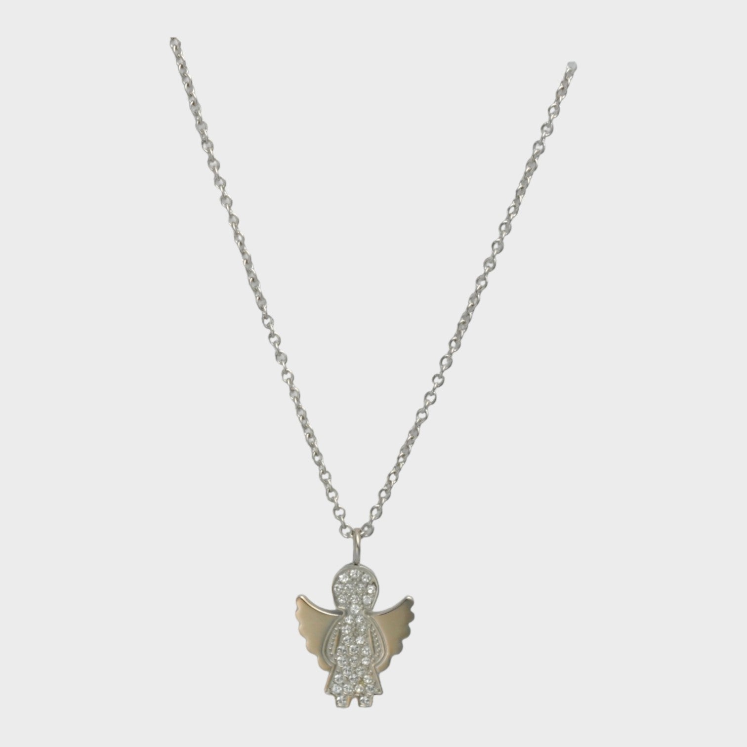 Collier à breloques ange