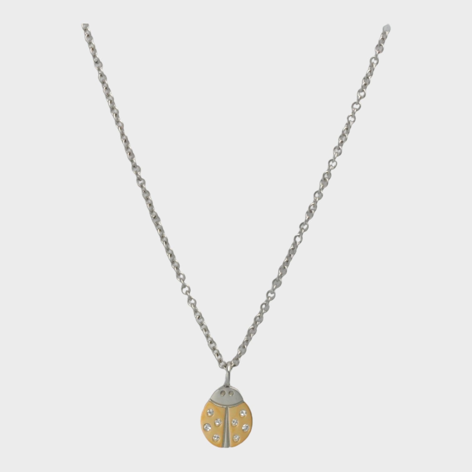 Collier à breloques coccinelle