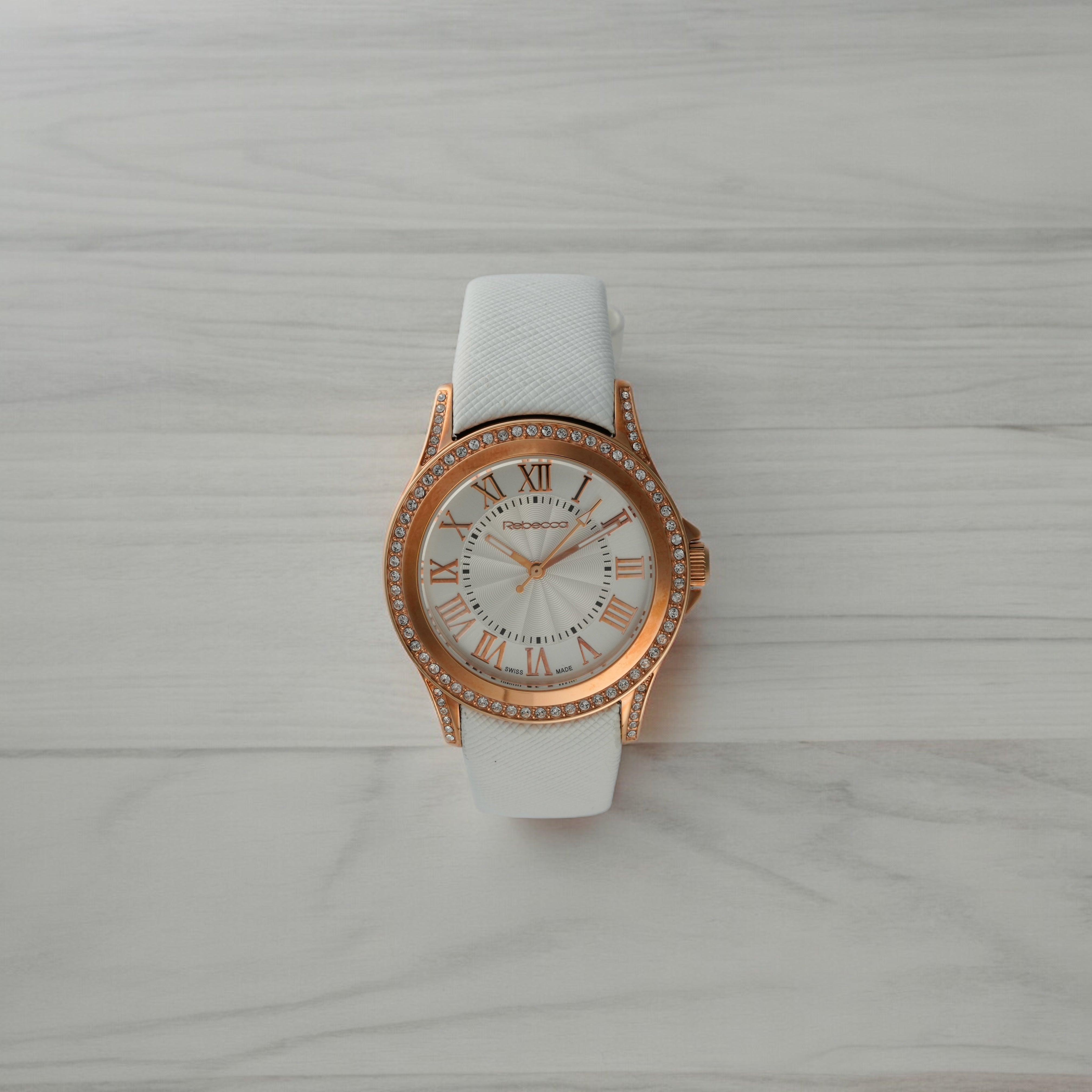 Montre Icon en or rose