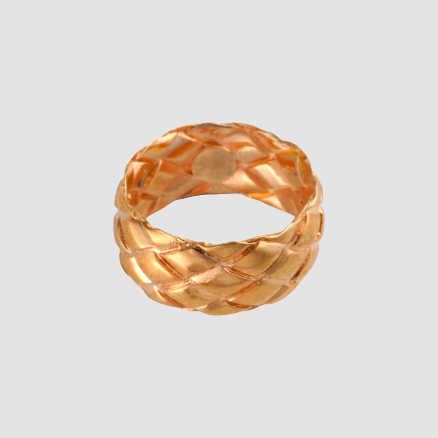 Bague à motif diamant
