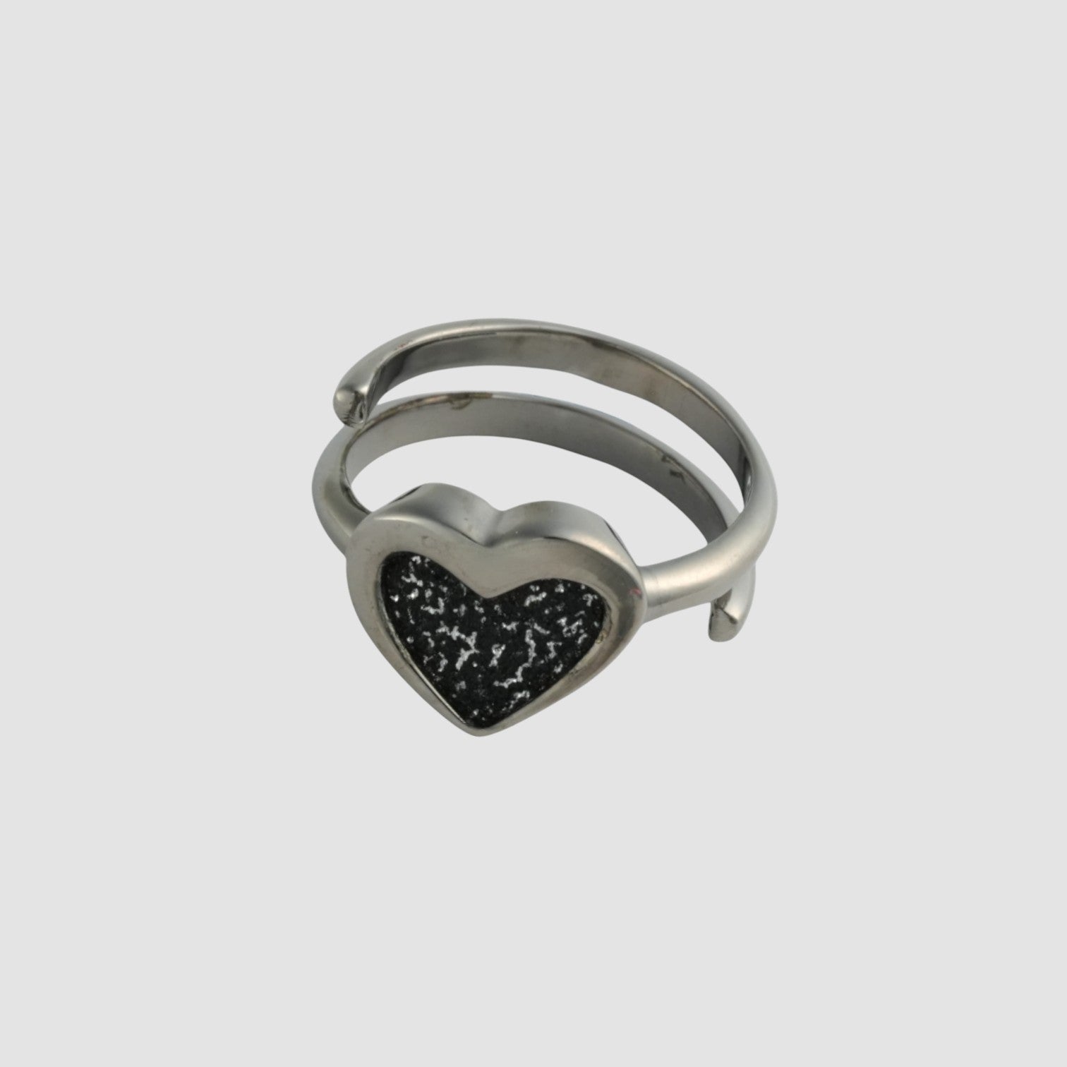 Bague en forme de cœur