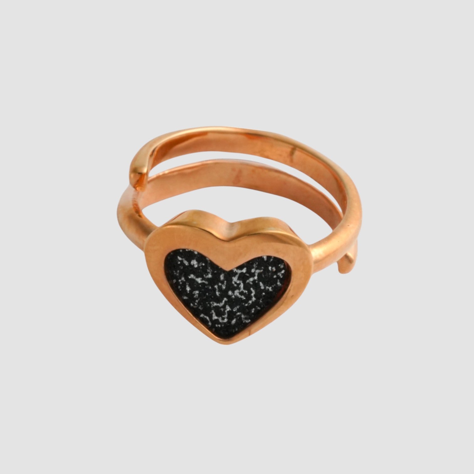 Bague en forme de cœur